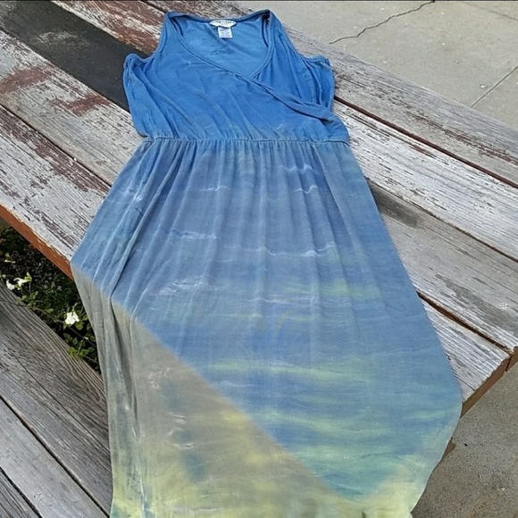 * NWOT Hard Tail Tie Die Maxi Dress - Medium - Picture 2 of 8